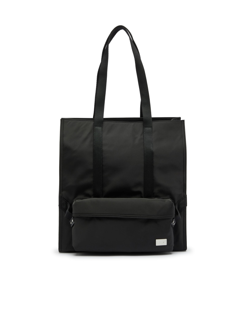 DIESEL メンズ トートバッグ MULTI-PKTS TOTE X ディーゼル 御徒面子 トートバッグ 黒いこと【貨物輸送無料】