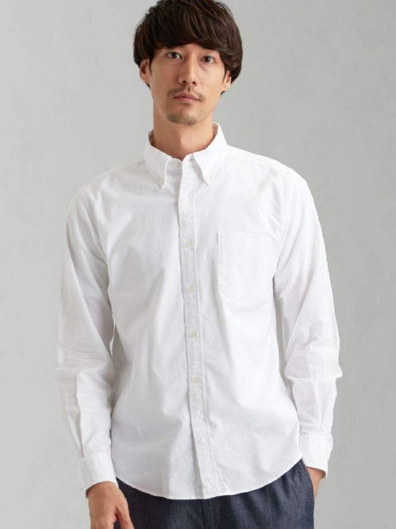 楽天市場 Rakuten Fashion Sale 56 Off Sc ナチュラルフィット オックス ボタンダウン 長袖シャツ United Arrows Green Label Relaxing ユナイテッドアローズ アウトレット シャツ ブラウス 長袖シャツ ホワイト グレー ネイビー パー Rba E United Arrows