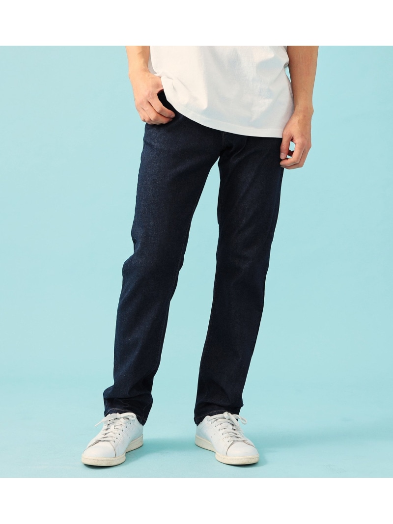 【SALE／10%OFF】EDWIN EDWIN 【大きいサイズ】【夏用】インターナショナルベーシック COOL ストレート ジーンズ デニムパンツ 麻 ドライタッチ【涼】 エドウインオンラインモール パンツ その他のパンツ ベージュ ブルー ブラック【RBA_E】【送料無料】