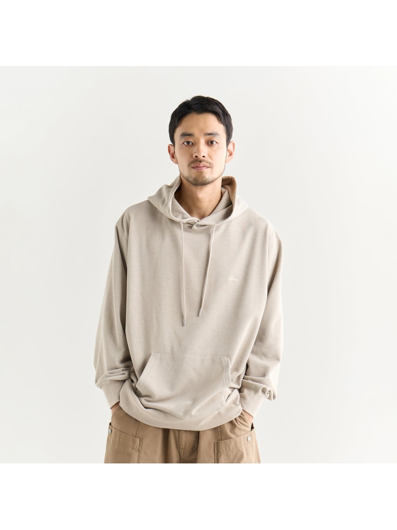 NANGA ドライミックス テリー フーディー メンズ 26SS ナンガオンラインショップ トップス パーカー・フーディー ブラック【送料無料】