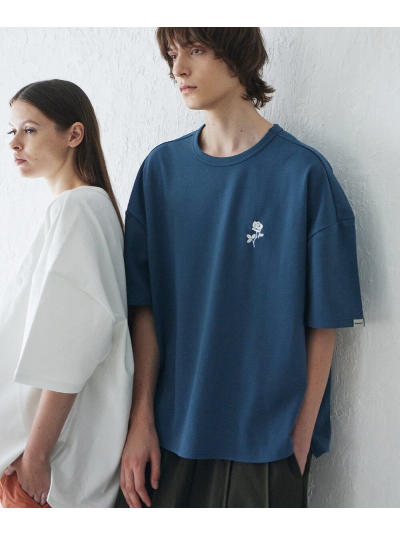 rehacer rehacer/(U)Luminous Wide CS. ルミナス レアセル トップス カットソー・Tシャツ グリーン【送料無料】