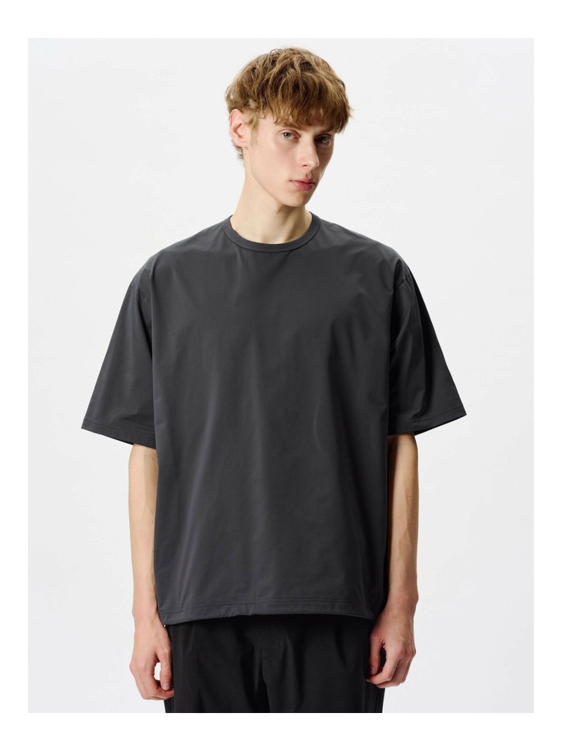 Goldwin 【公式】ハイゲージシャーリングティーシャツ(ユニセックス) ゴールドウイン トップス カットソー・Tシャツ グレー ブラック【送料無料】