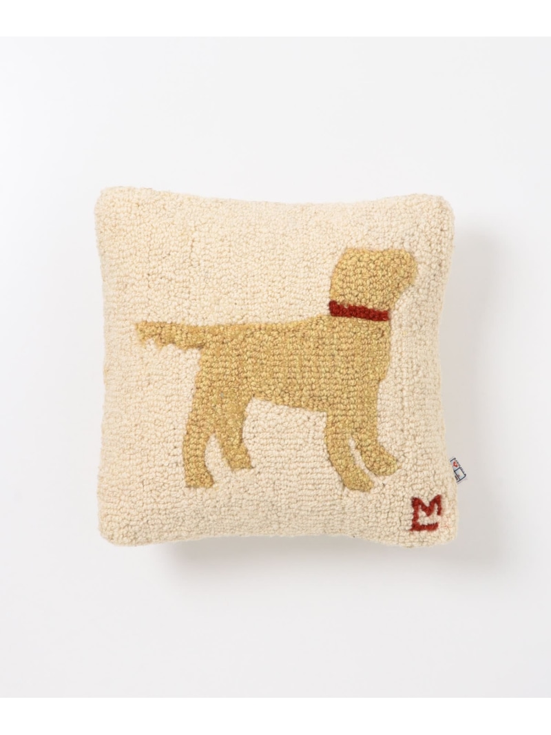 Sonny Label L.L.Bean WOOL PILLOW YELLOW DOG サニーレーベル インテリア・生活雑貨 クッション・クッションカバー イエロー【送料無料】| Fashion Men