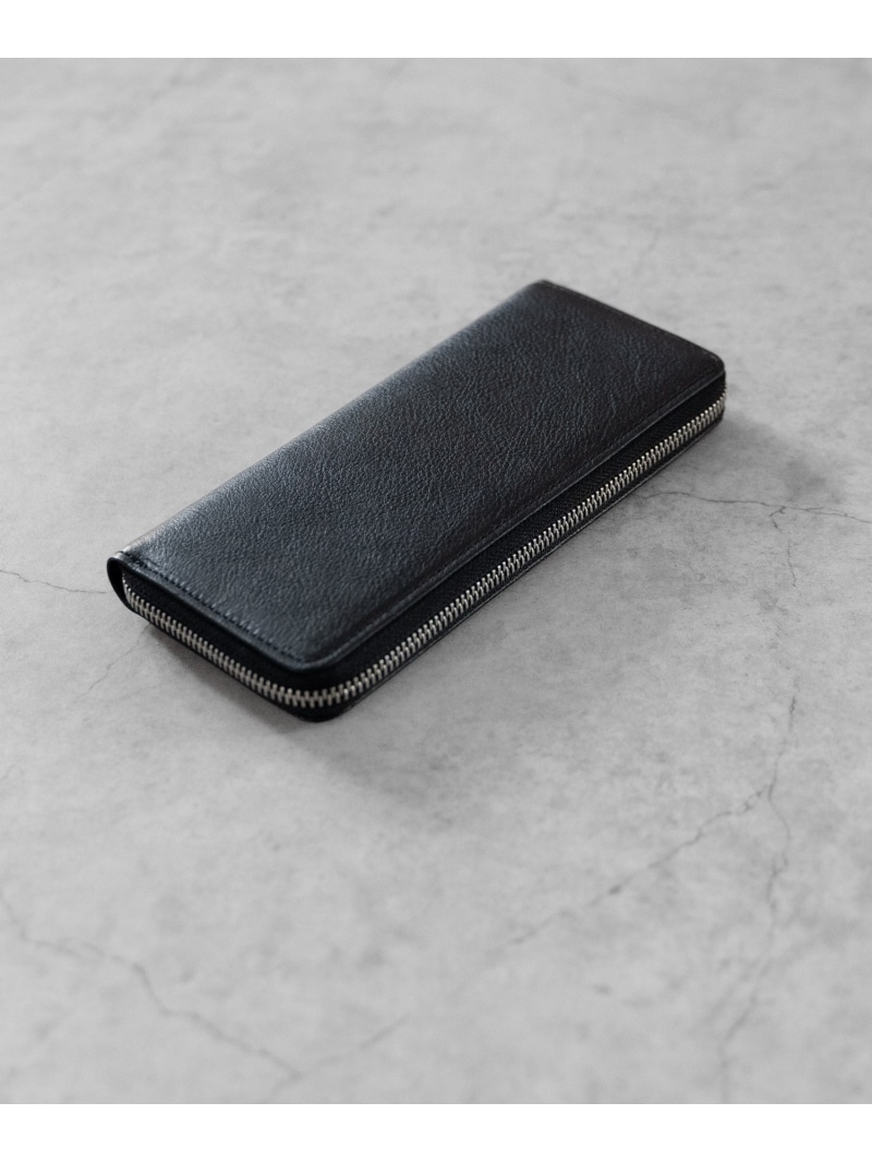 SENTI ROUND ZIP SMART LONG WALLET ラウンドジップ スマートロングウォレット コンポジット 財布・ポーチ・ケース 財布 ブラック【送料無料】｜ Fashion Men 28,116円