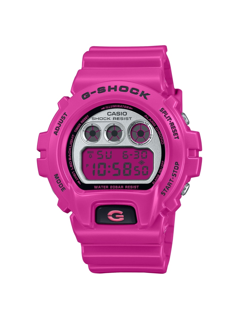 G-SHOCK ホワイト ピンク LEDライト付き POWER PINK シリーズ | G-SHOCK 腕時計