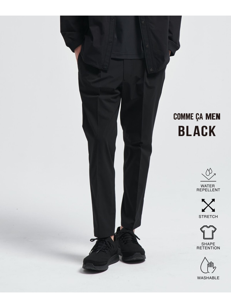 【SALE／10%OFF】COMME CA MEN 【撥水】【COMME CA MEN BLACK】【セットアップ対応】[TEXBRID]ライトパンツ コムサメン パンツ その他のパンツ ブラック【RBA_E】【送料無料】｜ Fashion Men