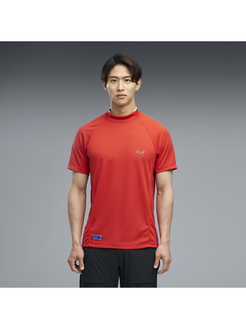 PUMA メンズ ゴルフシャドウキャット ジク モックネック 半袖 シャツ ZIKU MOCKNECK S/S プーマ トップス カットソー・Tシャツ【送料無料】