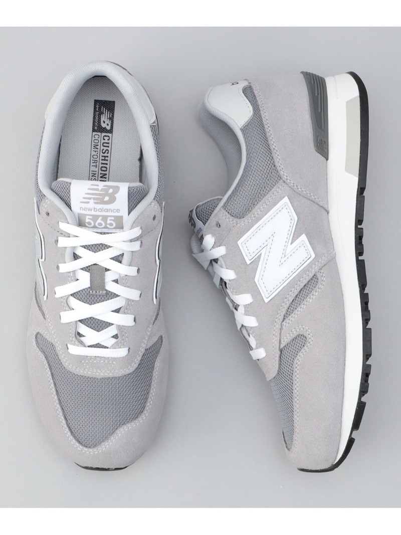 【SALE／10%OFF】coen NewBalance(ニューバランス)ML565(WEB限定サイズ) コーエン シューズ・靴 スニーカー グレー ベージュ【RBA_E】【送料無料】