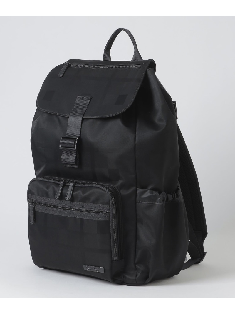 BLACK LABEL CRESTBRIDGE BLACK of  BLACKs フラップバックパック 青碧付け紙 / ブラックレーベル・クレストブリッジ 御徒面子 余分の物の御徒面子 黒いこと【貨物輸送無料】