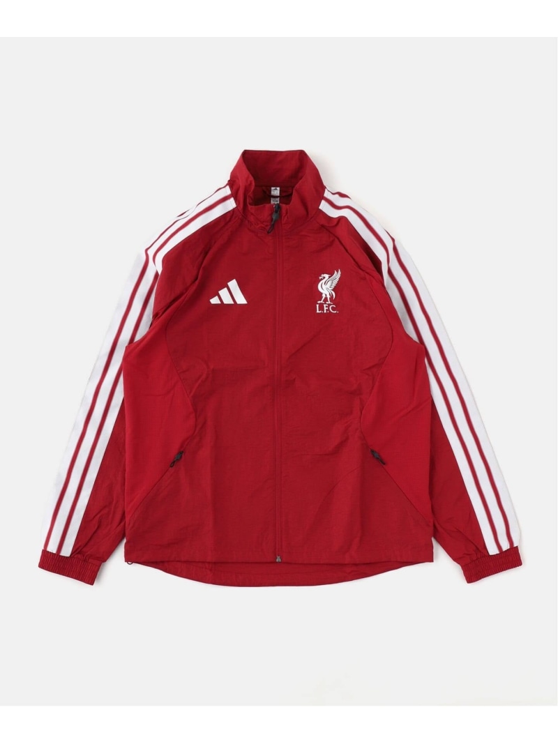 Liverpool FC 【Liverpool FC】adidas FBLI リバプールFC ホーム アンセムジャケット フォーワンセブン エディフィス ジャケット・アウター ブルゾン・ジャンパー レッド【送料無料】| Fashion Men