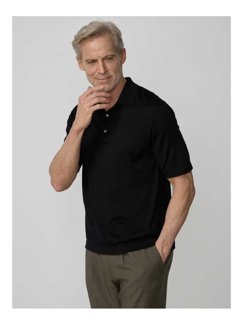 Aquascutum MEN TEC.3NZメリノポロ24G アクアスキュータム トップス カットソー・Tシャツ ブラック ブルー カーキグリーン【送料無料】
