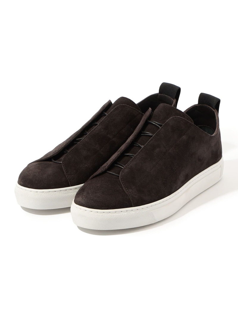 JAMES PERSE スエード レースアップスニーカー SMCAS8210 トゥモローランド シューズ・靴 スニーカー ベージュ【送料無料】| Fashion Men
