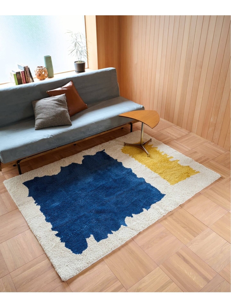JOURNAL STANDARD FURNITURE 《取っておく》MULTNOMAH RUG NV 120x160 マルトノマ 引っ敷き ジャーナルスタンダードファニチャー 室内装飾・生きて行く雑貨 カーペット・ラグ・マット 米国海軍【先んずる取っておく】*【貨物輸送無料】