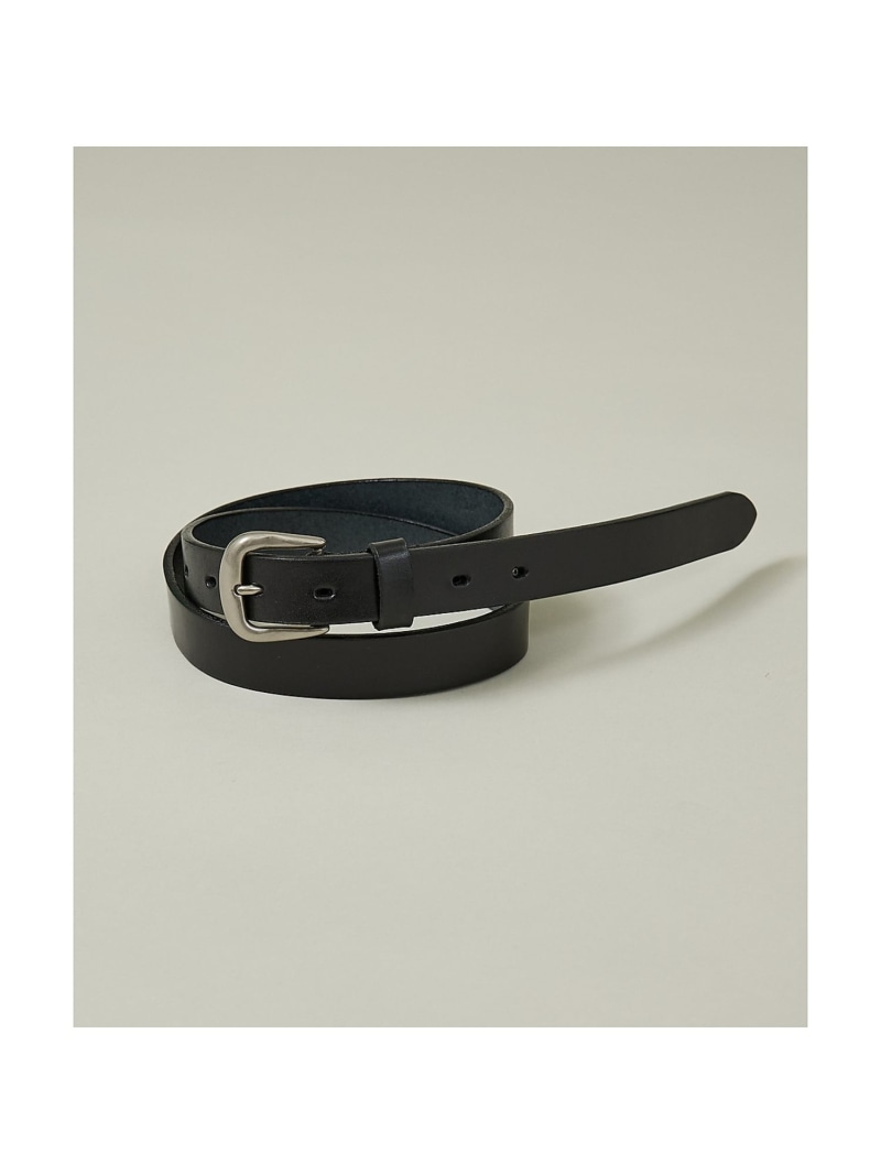 ABAHOUSE LASTWORD Genuine Aniline Leather Belt / ジェニュイン アニ アバハウス ファッション雑貨 ベルト ネイビー ブラウン ブラック【送料無料】