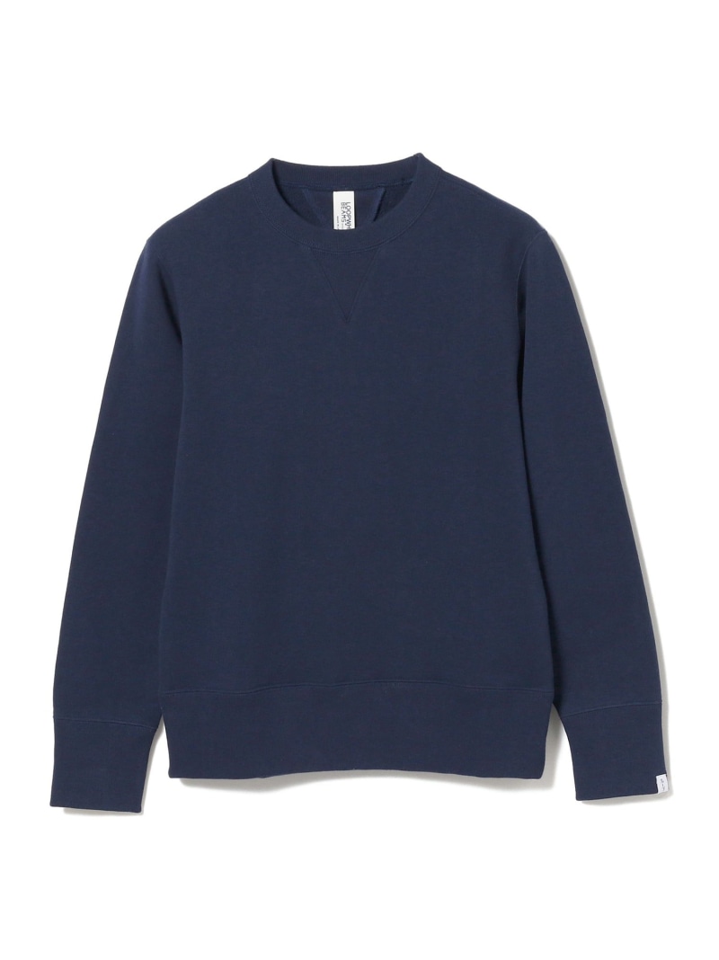 BEAMS PLUS LOOPWHEELER / 別注 Athletic Crew Neck Sweat ビームス メン トップス スウェット・トレーナー グレー ホワイト ブラック ネイビー【送料無料】
