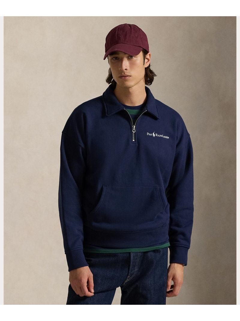 POLO RALPH LAUREN リラックスド 填まる ロゴタイプ 黒人 トレーナー ラルフローレン トップス スウェット・トレーナー 米国海軍【貨物輸送無料】