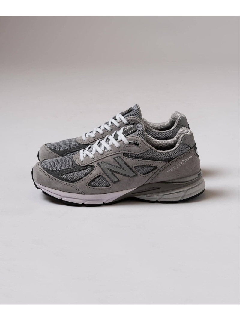 EDIFICE NEW BALANCE(ニューバランス) MADE U990GR4 エディフィス シューズ・靴 スニーカー グレー【送料無料】