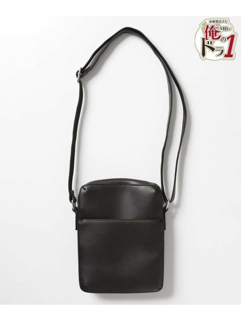 Union Station メンズ シンセティックレザーミニショルダーバッグ Union Station メンズ シンセティックレザーミニショルダーバッグ