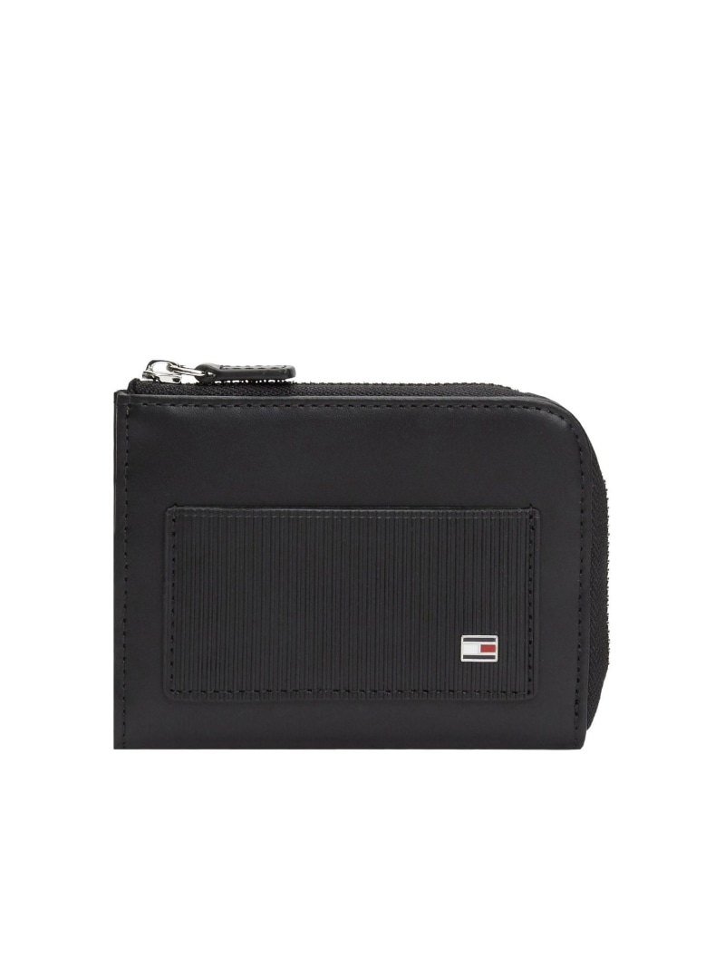 【SALE／20%OFF】TOMMY HILFIGER フラッグジップウォレット トミーヒルフィガー 財布・ポーチ・ケース 財布 ブラック【RBA_E】【送料無料】