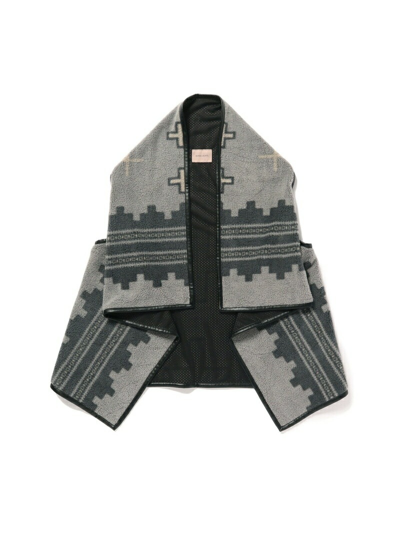 売れ筋 楽天市場 Sale 10 Off Beams Lights Beams Lights ネイティブ柄 ボアフリース ショール ビームスライツ ファッショングッズ マフラー スヌード グレー Rba E 送料無料 Rakuten Fashion Men 日本産 Direct Axis Net