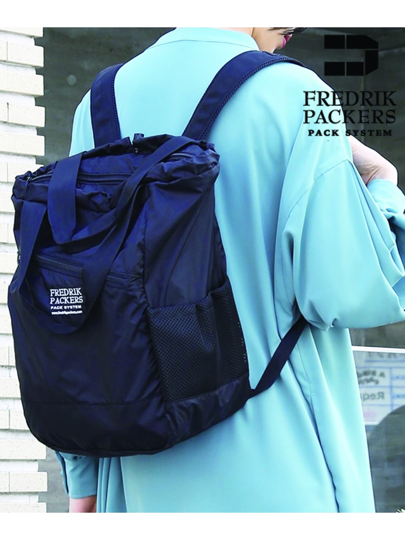 【SALE／20%OFF】FREDRIK PACKERS FREDRIK PACKERS/70D 2WAY BACKPACK バックパック リュックサック トートバッグ A4ドキュメントや15inch以下のノートPCが収納可能 フレドリックパッカーズ ユニセックス ギフト プレゼント セットアップセブン バッ【RBA_E】【送料無料】