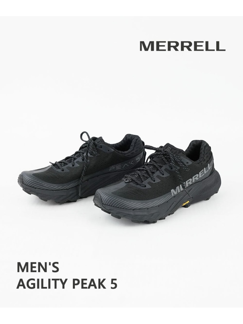 MERRELL メレル AGILITY PEAK 5 ブルーコムブルー シューズ・靴 スニーカー【送料無料】| Fashion Men