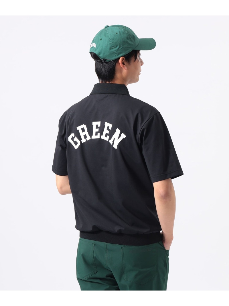 BEAMS GOLF ORANGE LABEL ORANGE LABEL / TEXBRID(R)襟テープロゴ ポロシャツ(吸水速乾・UVカット) ビームス ゴルフ トップス ポロシャツ ブラック ネイビー ホワイト【送料無料】｜ Fashion Men