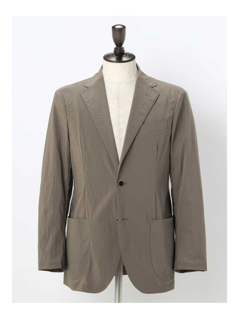 Aquascutum MEN Plain Strech Jacket アクアスキュータム ジャケット・アウター テーラードジャケット・ブレザー カーキグリーン【送料無料】