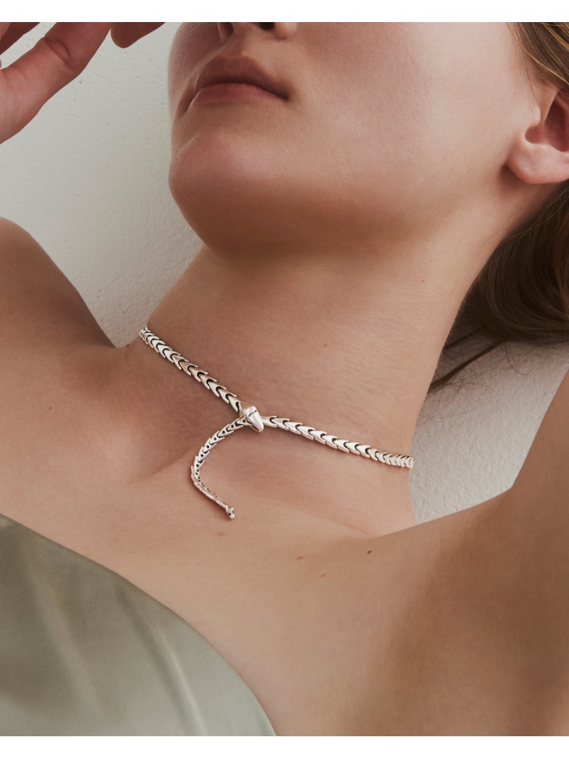 quip queint quip queint/volve necklace/ヴォルヴネックレス シルバー フォブ アクセサリー・腕時計 ネックレス シルバー【送料無料】