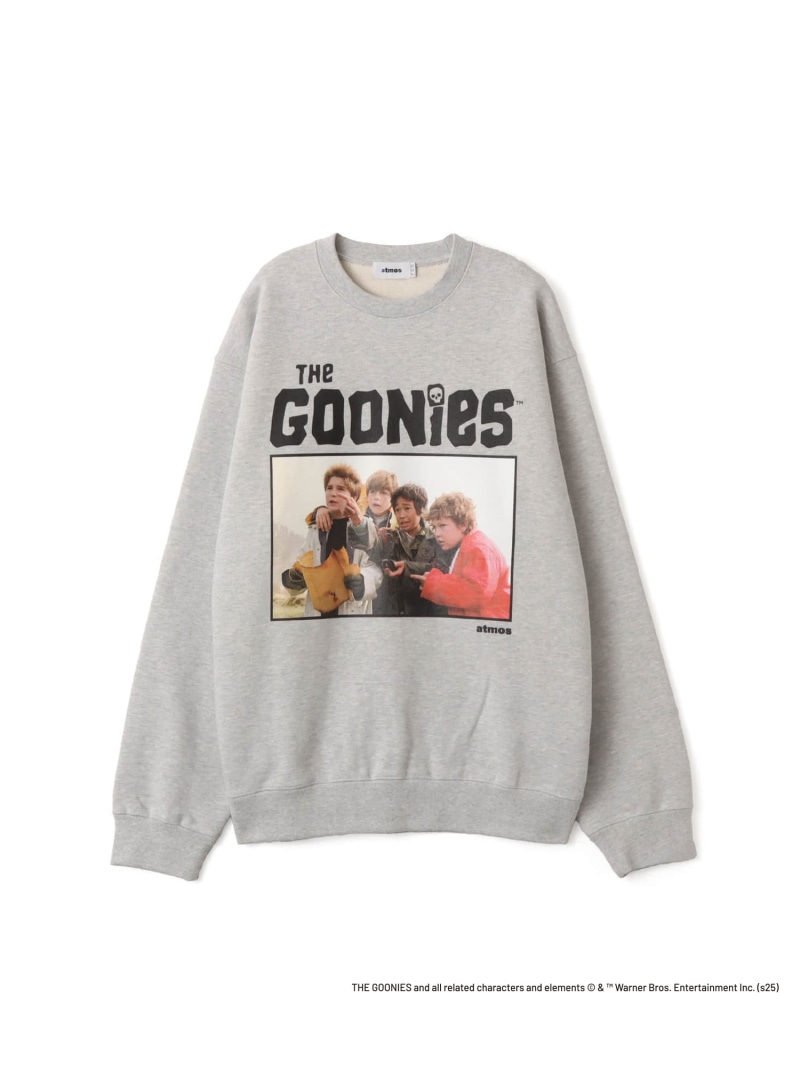 atmos atmos x THE GOONIES Sweatshirt GRAY アトモス トップス スウェット・トレーナー 薄墨色【貨物輸送無料】