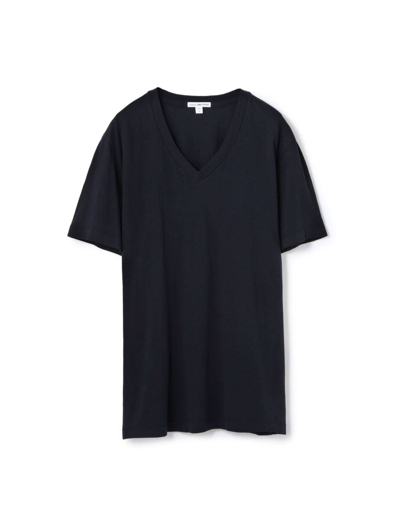 JAMES PERSE 黒 長袖Tシャツ サイズ1 スラブジャージー ロングスリーブTシャツ MJD3638