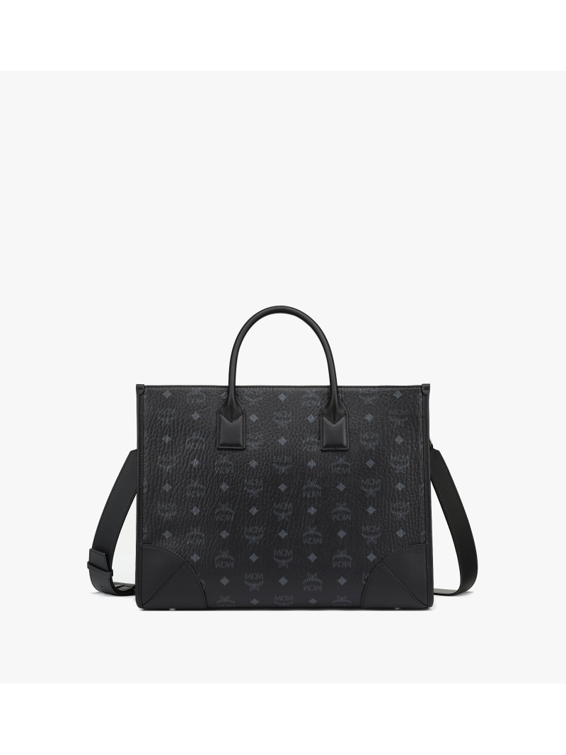 MCM 【堅苦しさ】Munchen トート ヴィセトス エムシーエム 御徒面子 トートバッグ 黒いこと【貨物輸送無料】