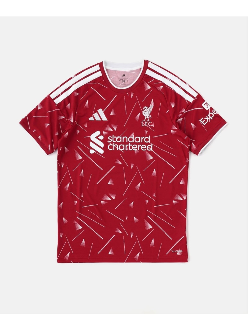 Liverpool FC 【Liverpool FC / リバプール FC】adidas FBLI リバプールFC 介護ホーム 写し物 フォーワンセブン エディフィス トップス カットソー・プルオーバー 赤いこと【貨物輸送無料】