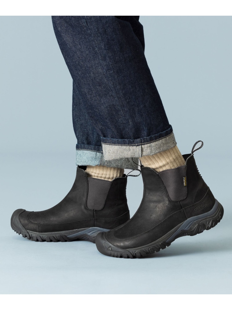 【SALE／30%OFF】KEEN (MEN)ANCHORAGE BOOT III WP キーン シューズ・靴 ブーツ 黒いこと【RBA_E】【貨物輸送無料】