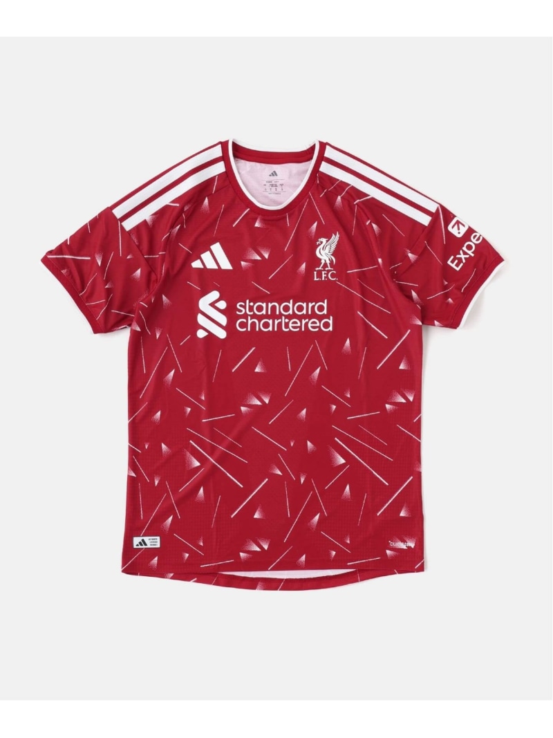 Liverpool FC 【Liverpool FC / リバプール FC】adidas FBLIリバプールFC 老人ホーム オーセンティック フォーワンセブン エディフィス トップス カットソー・ティーシャツ 赤いこと【貨物輸送無料】