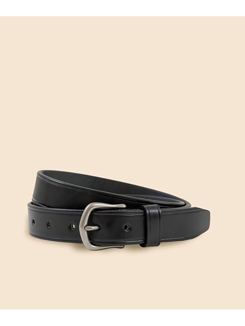 BROOKS BROTHERS カウなめし革 ストラップベルト Made インチ USA ブルックス ブラザーズ 流行り物雑貨 胴締め 黒いこと【貨物輸送無料】