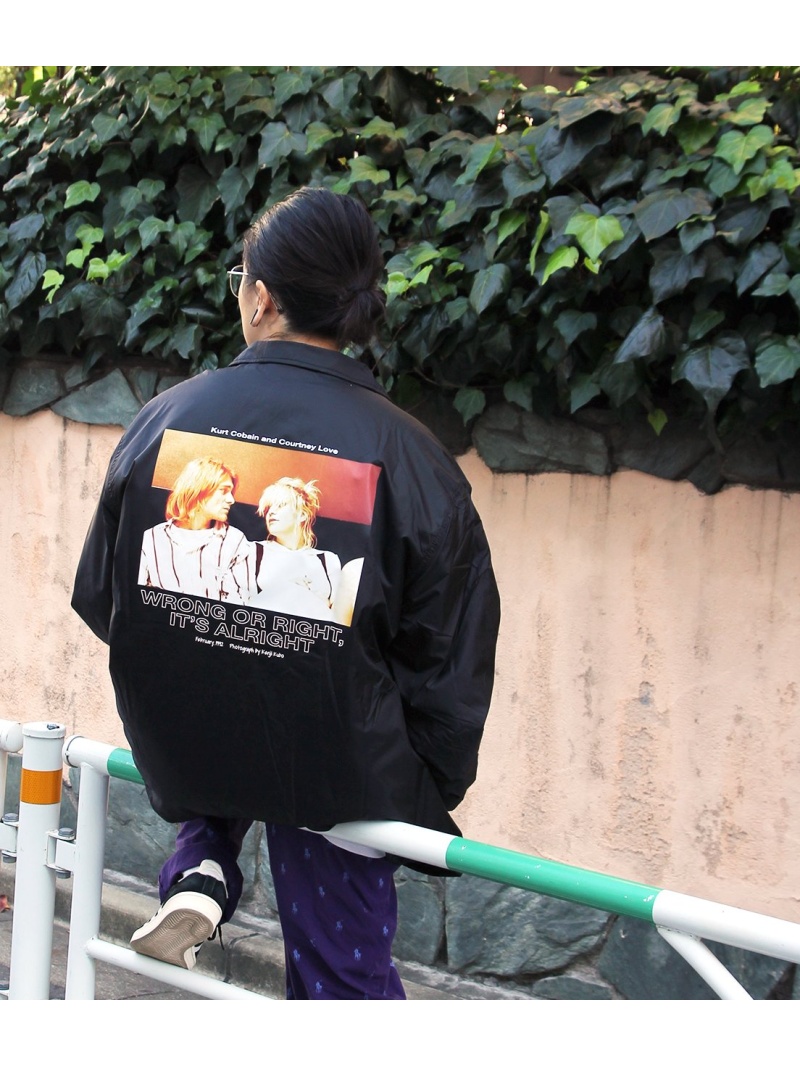 人気ショップが最安値挑戦 Sale 30 Off Bonjour Records Bonjour Records カート コートニーcoach Jacket ボンジュールレコード コート ジャケット ナイロンジャケット ブラック Rba E 送料無料 超特価激安 Www Lexusoman Com