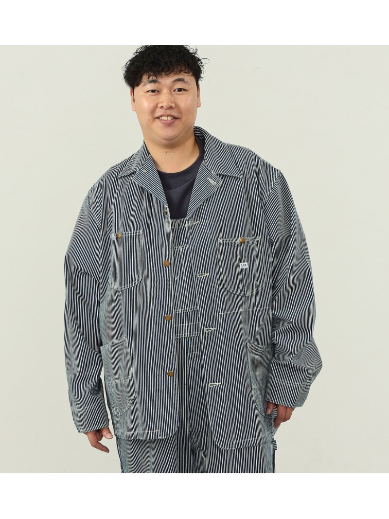 Lee Lee 【大きいサイズ】DUNGAREES ロコジャケット/カバーオール/デニムジャケット セットアップ可 エドウインオンラインモール ジャケット・アウター カバーオール・ワークジャケット【送料無料】
