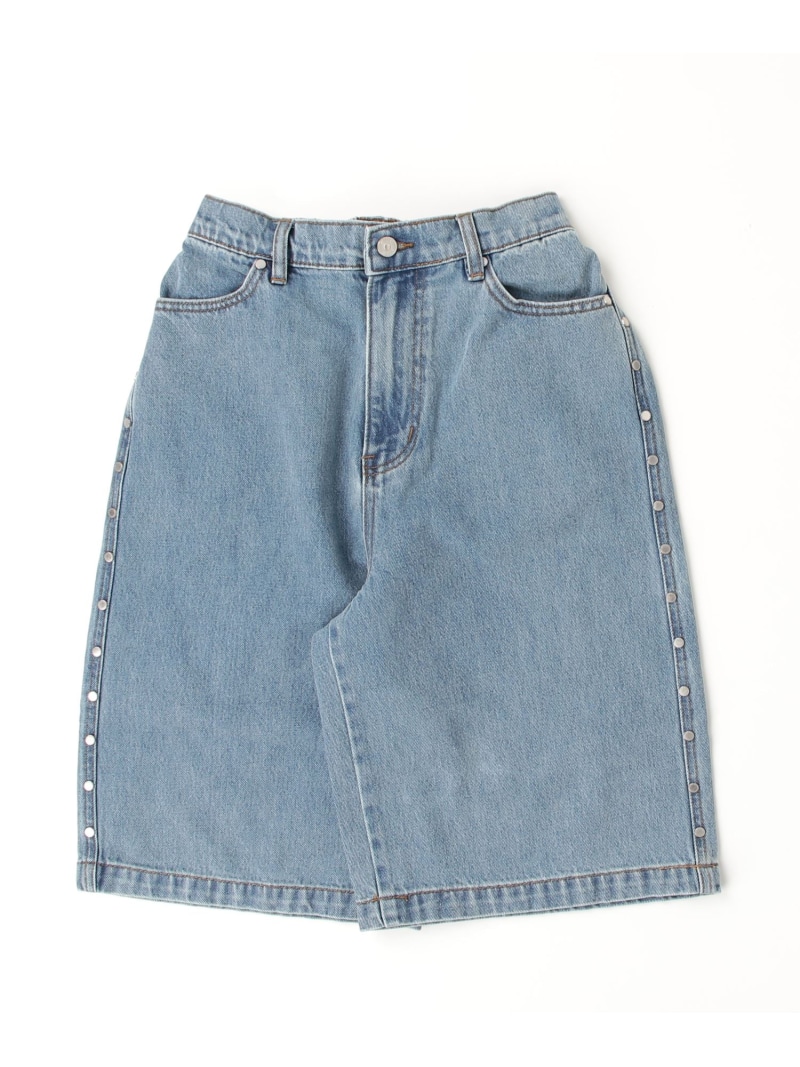 ROYAL FLASH AFB/エーエフビー/STUDDED WIDE SHORTS ロイヤルフラッシュ パンツ その他のパンツ ブルー【送料無料】