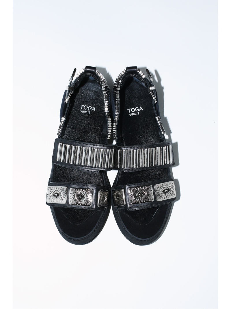 品質検査済 TOGA VIRILIS Metal sneaker sandals トーガ シューズ 靴