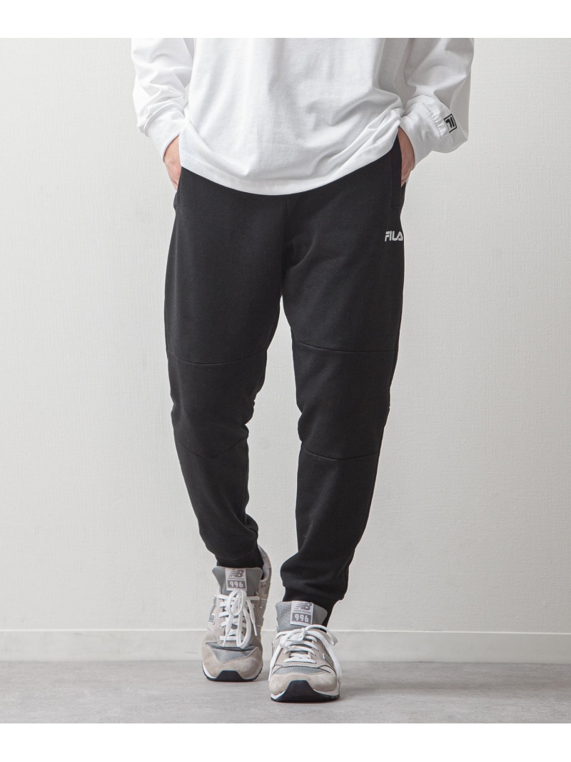 FILA 【fh8229】FILA スウェットアクティブジョガーパンツ ジップファイブ/ニルウェイ パンツ ジャージ・スウェットパンツ ネイビー ブラック グレー【送料無料】