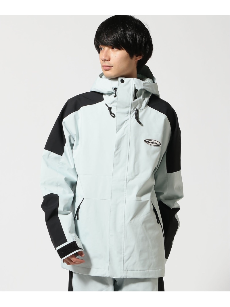 【SALE／35%OFF】QUIKSILVER (M)RADICALO JK クイックしろがね色 ジャケット・アウター 上衣・前掛け 青味【RBA_E】【貨物輸送無料】