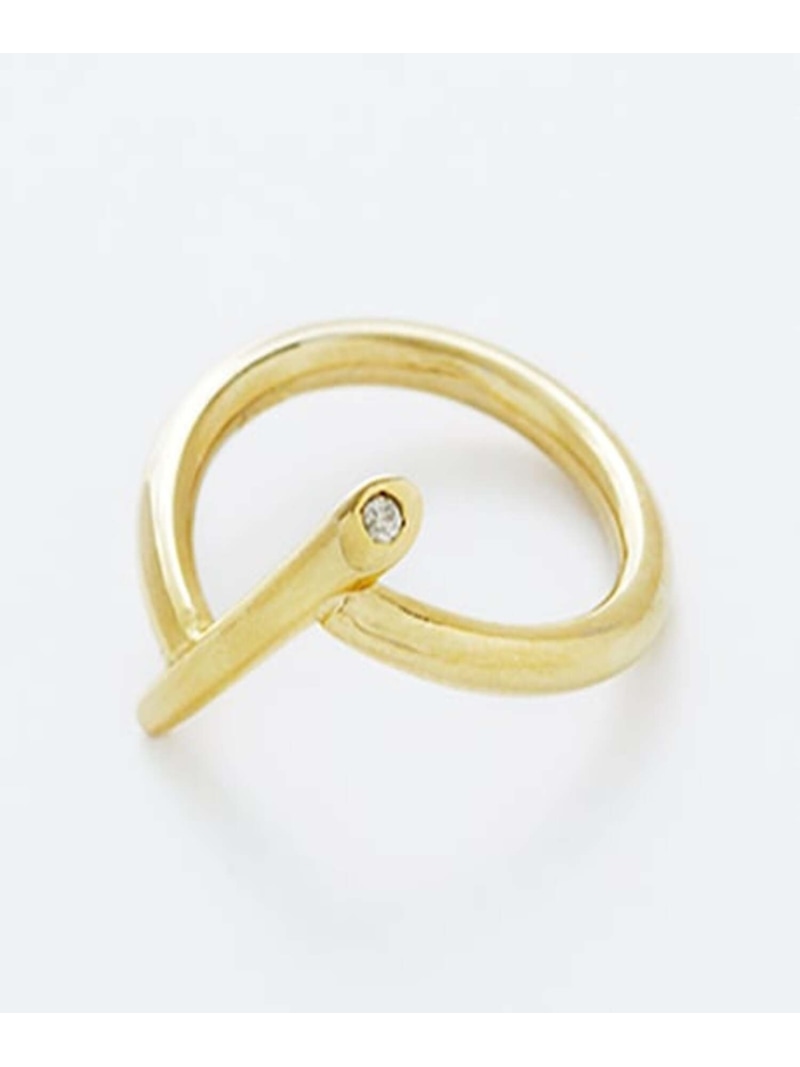 IRIS47 IRIS47/pin pinky ring フォブ アクセサリー・腕時計 リング・指輪 ゴールド【送料無料】