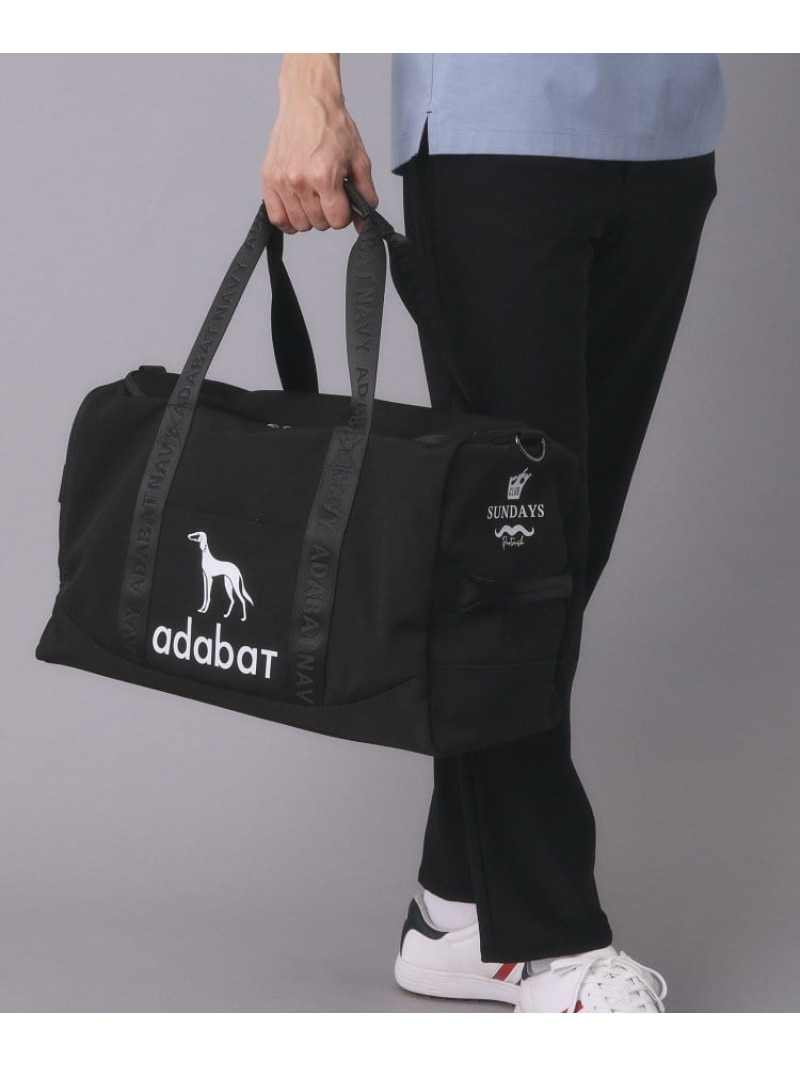 adabat 【ADABAT NAVY】ボストンバッグ アダバット バッグ ボストンバッグ ブラック ネイビー【送料無料】| Fashion Men