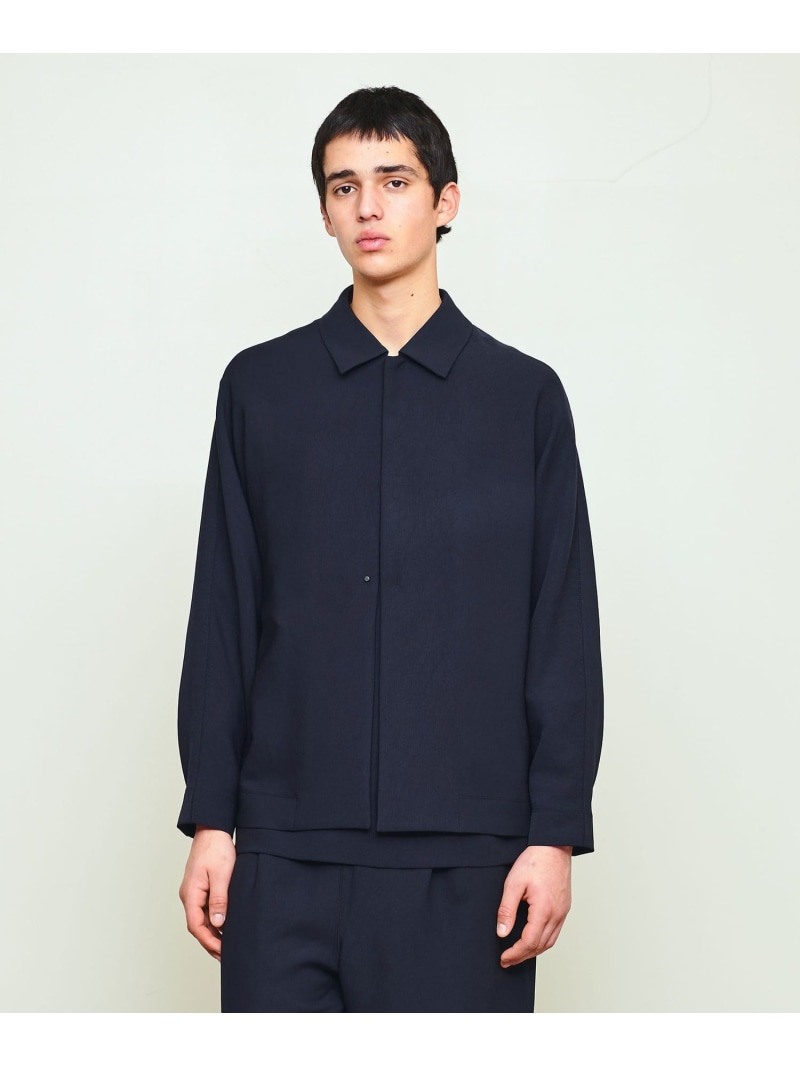 【SALE／30%OFF】UNITED ARROWS & SONS ＜D.O UNITED ARROWS BY DAISUKE OBANA＞I SNAP D/S COACH JACKET/コーチジャケット ユナイテッドアローズ アウトレット ジャケット・アウター その他のジャケット・アウター ブラック ネイビー グレー【RBA_E】【送料無料】