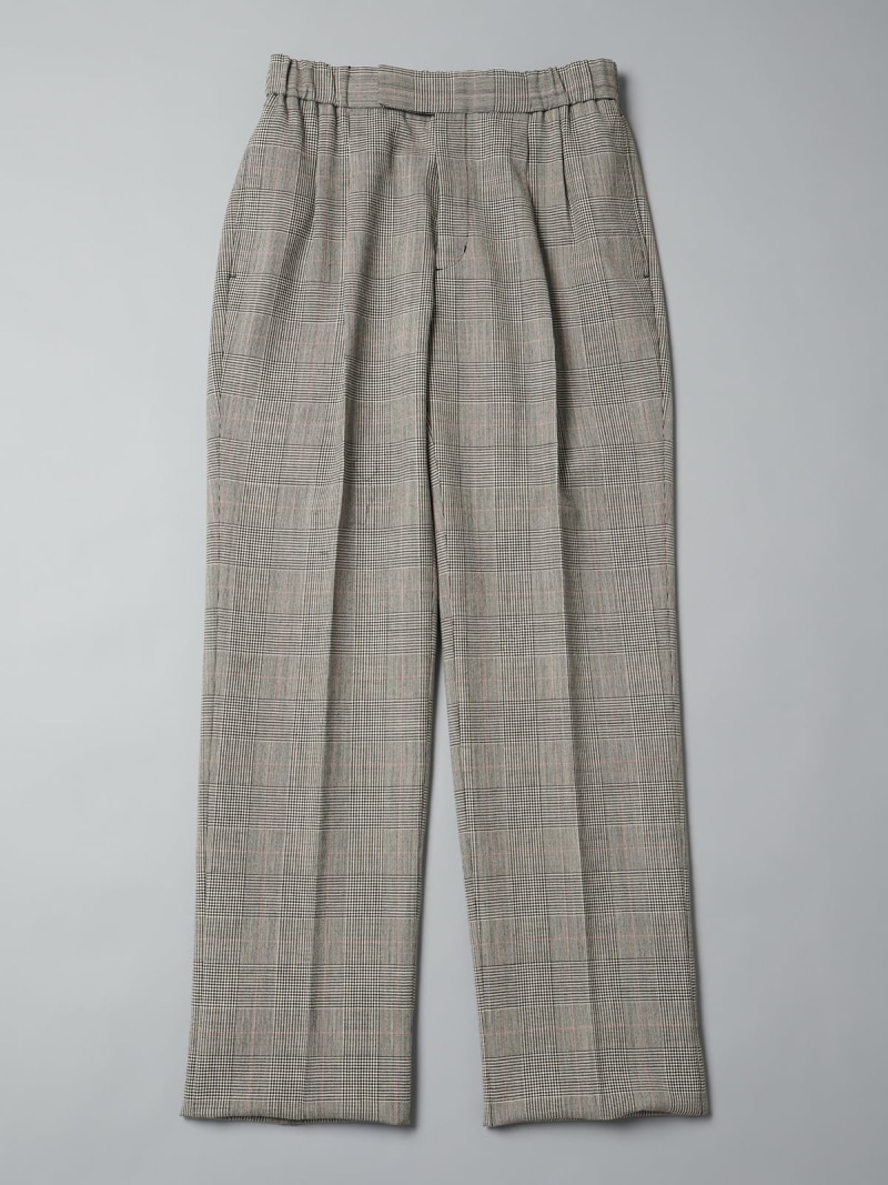 【SALE／30%OFF】SUIT SQUARE GOOVI ツータックストレートパンツ ハイツイストトロピカル グレンチェック スーツ スクエア スーツ・フォーマル スーツパンツ【RBA_E】【送料無料】｜ Fashion Men