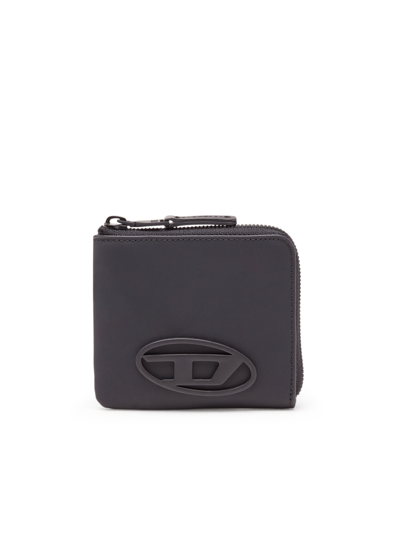美品　箱有✨ DIESEL フラグメントケース グレー×オレンジ メタルロゴ jy1611-01_1.jpg