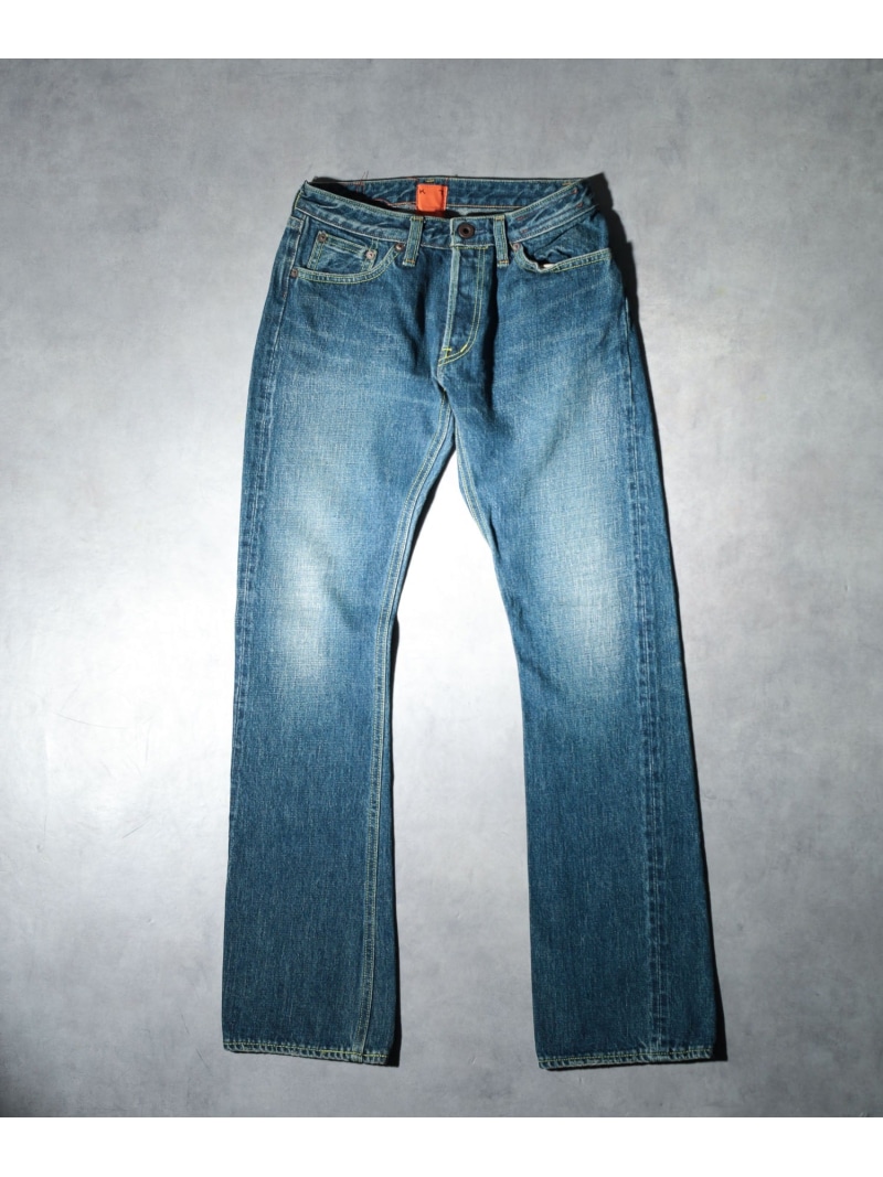【SALE／50%OFF】realize select 【KATO(カトー)】LOWRISE BOOTSCUT DEN レアリゼ ズボン下 デニム・ジーンズズボン下 青色【RBA_E】【貨物輸送無料】
