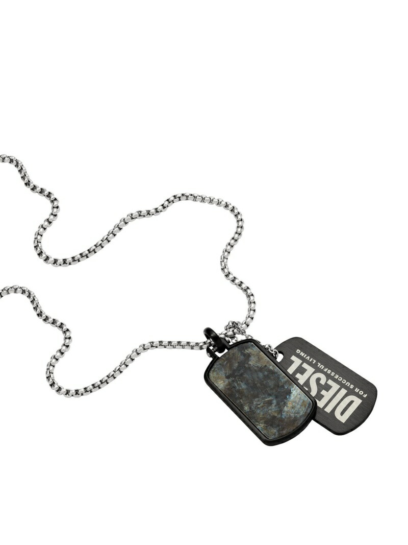 DIESEL ディーゼル アクセサリー メンズ ネックレス シルバー DX1327040 ウォッチステーションインターナショナル アクセサリー・腕時計 ネックレス シルバー【送料無料】
