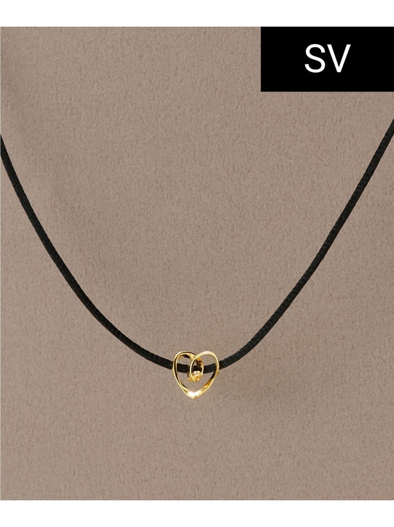 【SALE／10%OFF】JUPITER 【SV】ハートモチーフダイヤモンドコードネックレス ゴールド ジュエルアディクト アクセサリー・腕時計 ネックレス ゴールド【RBA_E】【送料無料】｜ Fashion Men